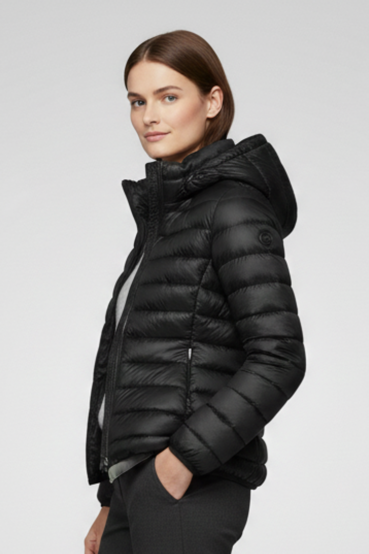 Lorena | Hooded Quilted Zip Jacket