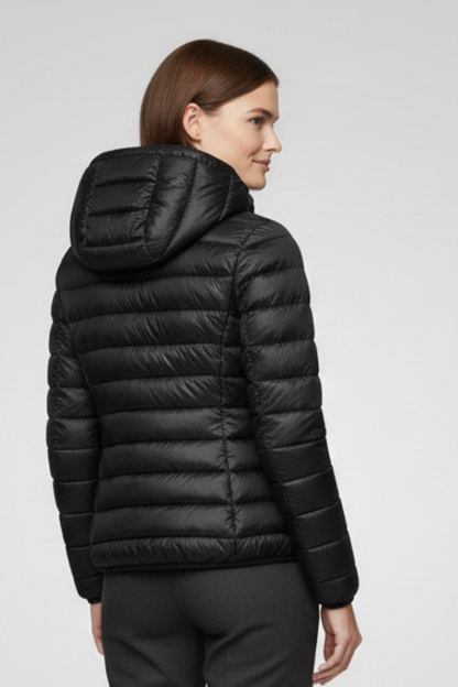 Lorena | Hooded Quilted Zip Jacket