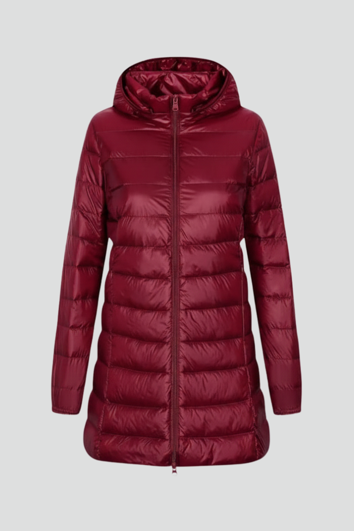 Monica | Long Hooded Puffer Jacket