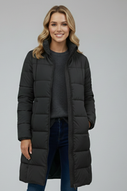 Monica | Long Hooded Puffer Jacket