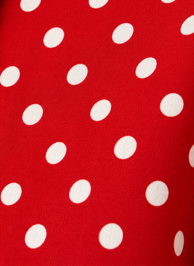 Ondine | Polka Dot Stand Collar Lightweight Jacket