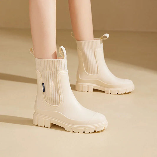 Therese | Waterproof Chelsea Rain Boots
