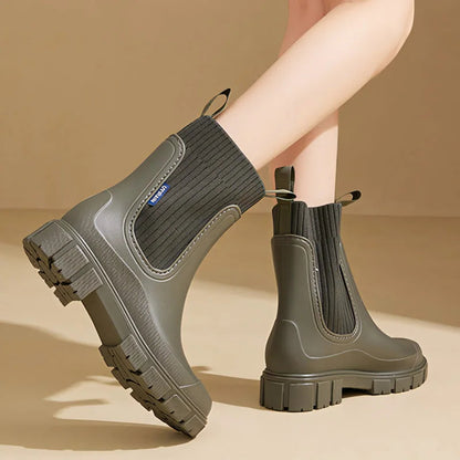 Therese | Waterproof Chelsea Rain Boots