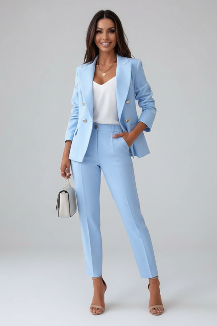Beatrix | Notched Lapel Suit Set