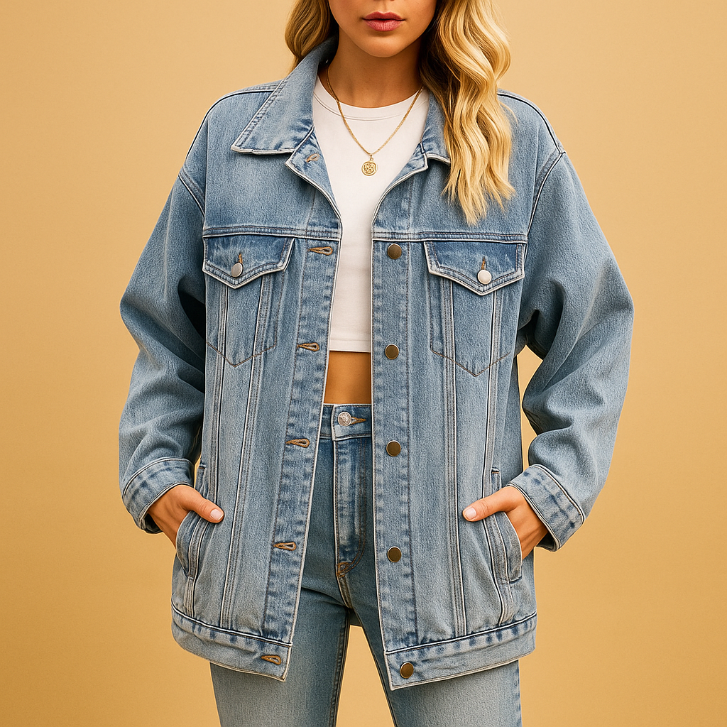 Nova | Rugged Denim Winter Jacket Outerwear