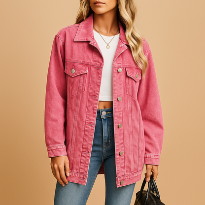 Nova | Rugged Denim Winter Jacket Outerwear