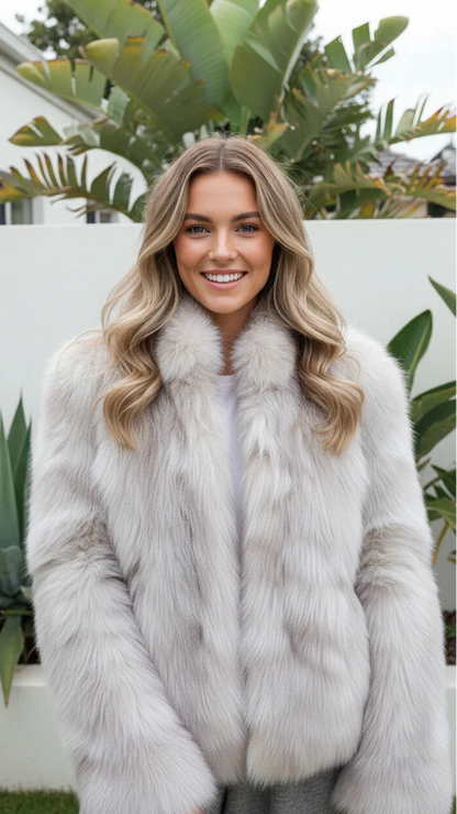 Marvelle | Oversized Faux Fur Coat Soft Fit