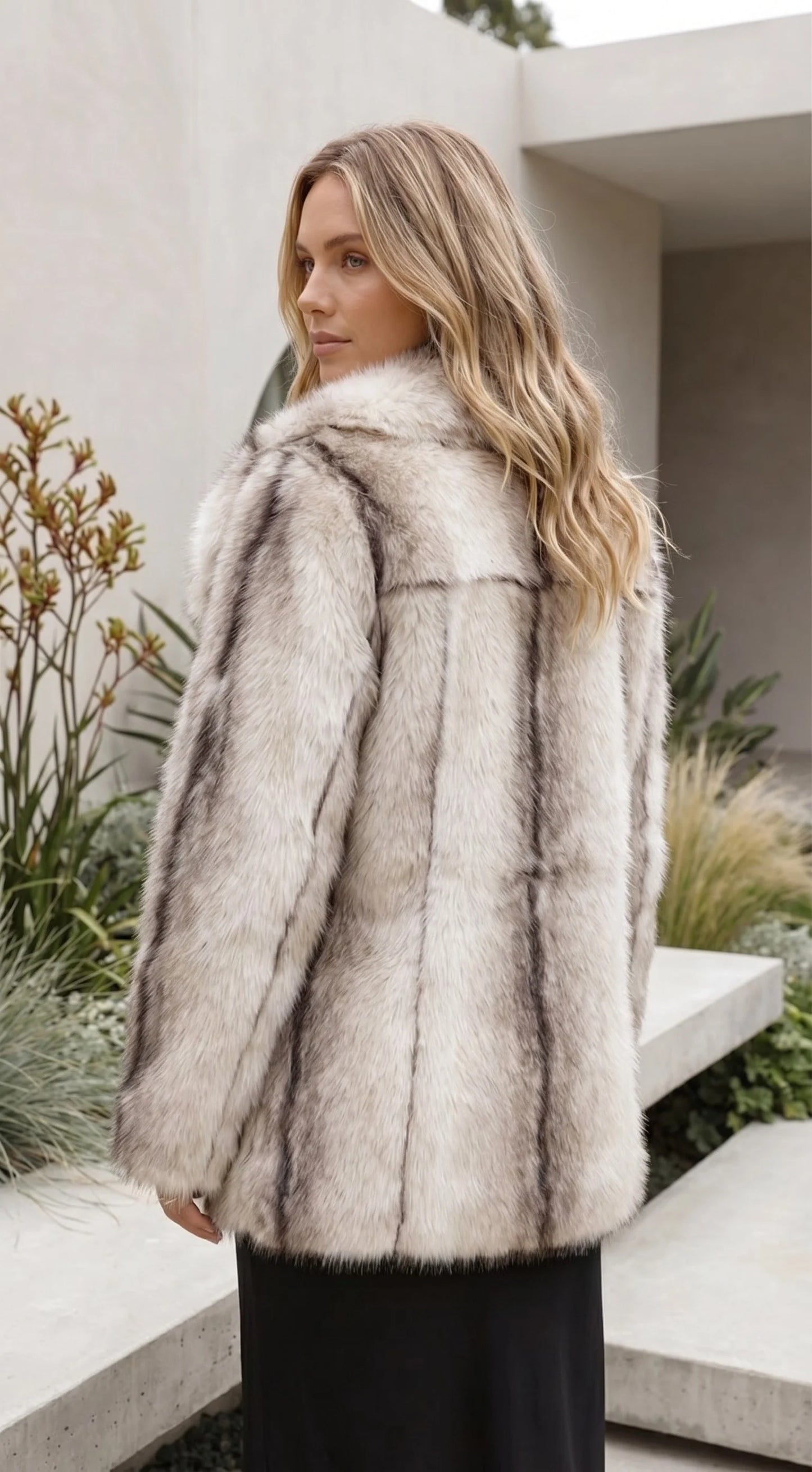 Marvella | Oversized Faux Fur Coat