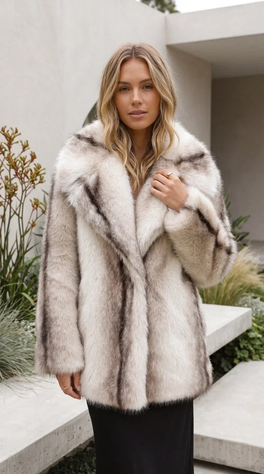 Marvella | Oversized Faux Fur Coat