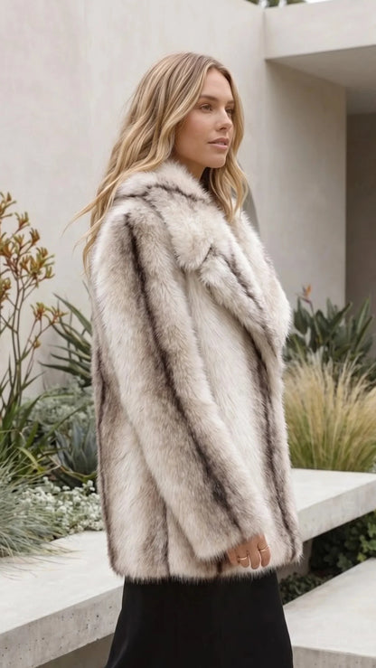 Marvella | Oversized Faux Fur Coat
