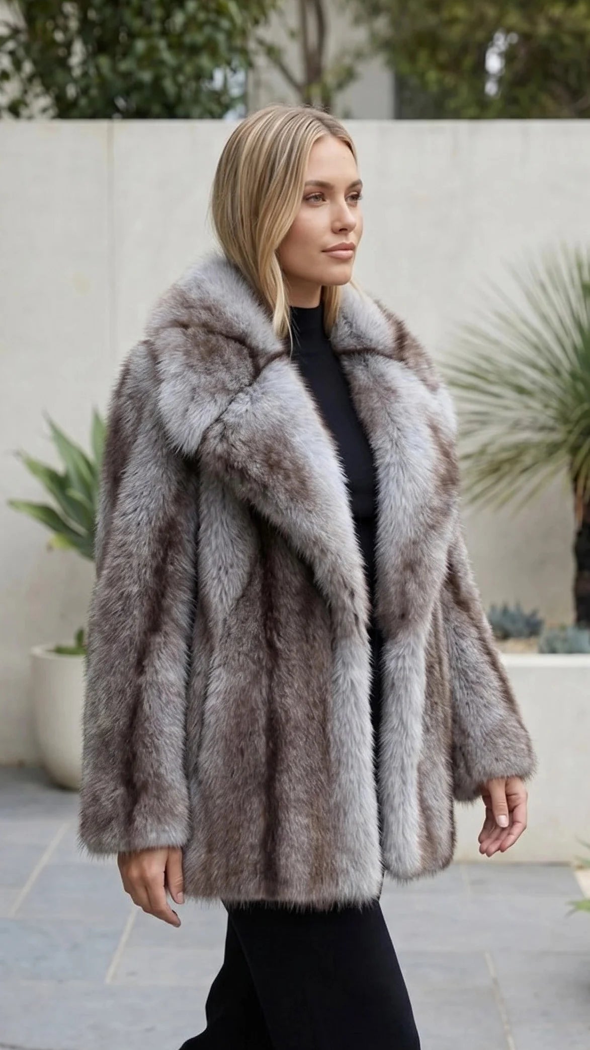 Marvella | Oversized Faux Fur Coat