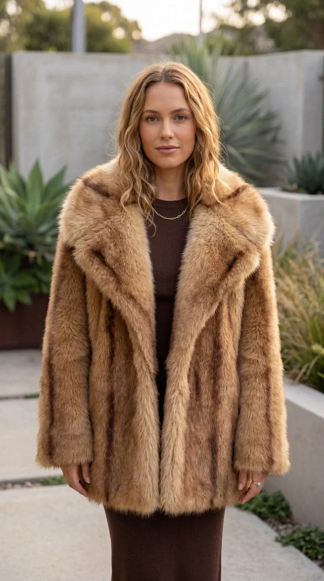 Marvella | Oversized Faux Fur Coat