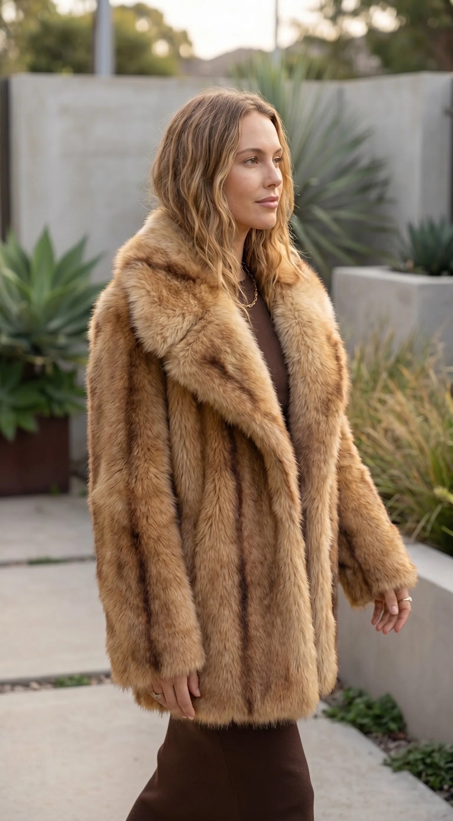 Marvella | Oversized Faux Fur Coat