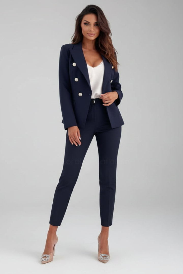 Mirova | Blazer and Straight Leg Trouser Set