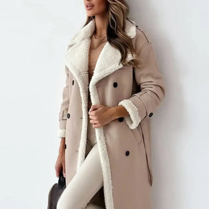 Florenne | Long Fleece-Lined Winter Coat