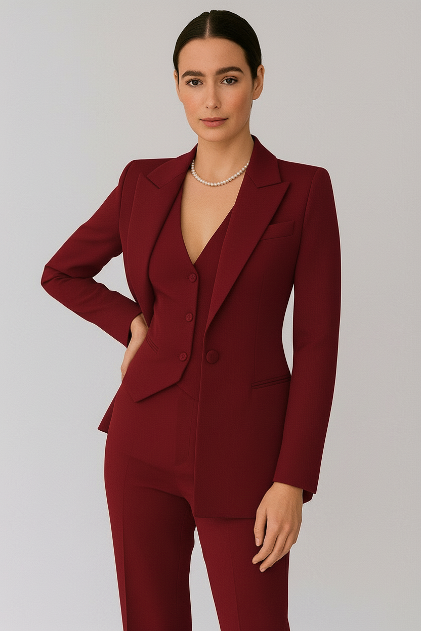 Berenice | Three-Piece Tailored Blazer Suit Set