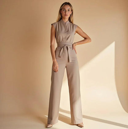 Thea | Tailored Wrinkle-Free Jumpsuit