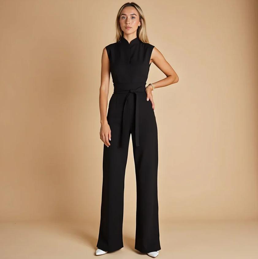 Thea | Tailored Wrinkle-Free Jumpsuit
