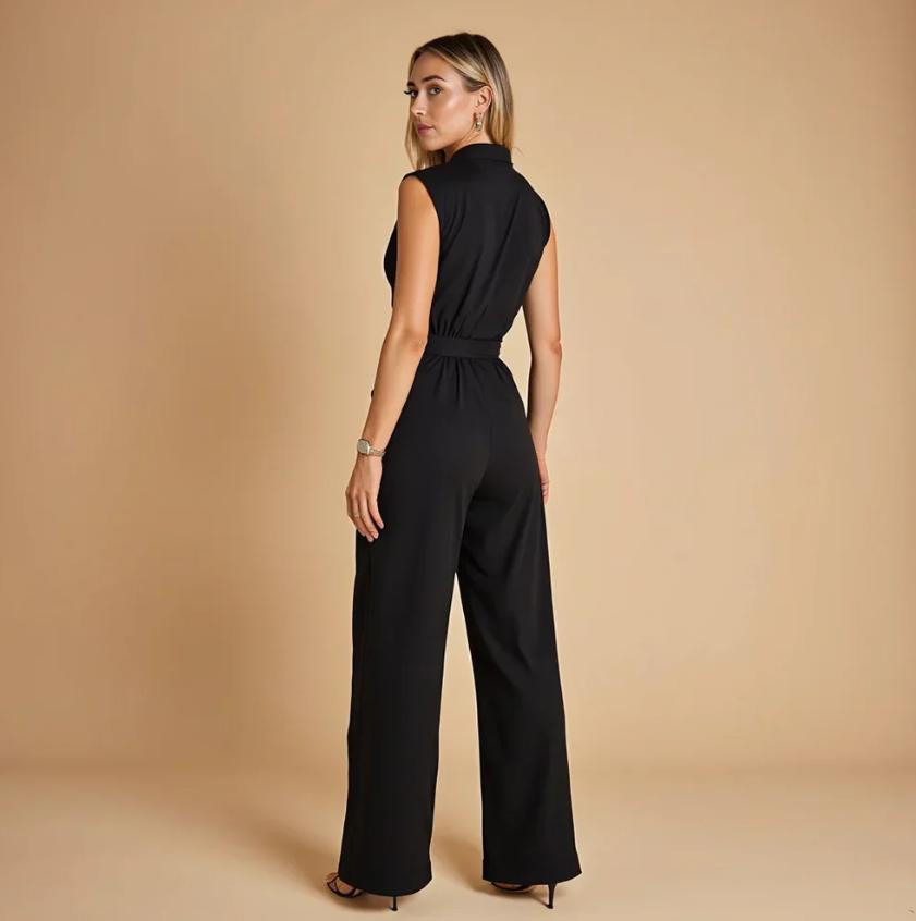 Thea | Tailored Wrinkle-Free Jumpsuit