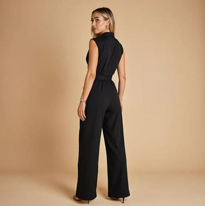 Thea | Tailored Wrinkle-Free Jumpsuit