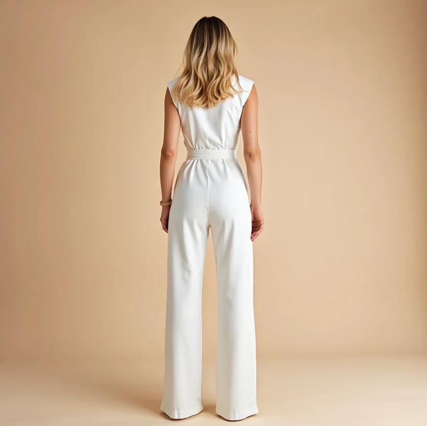 Thea | Tailored Wrinkle-Free Jumpsuit