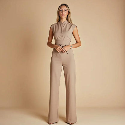 Thea | Tailored Wrinkle-Free Jumpsuit