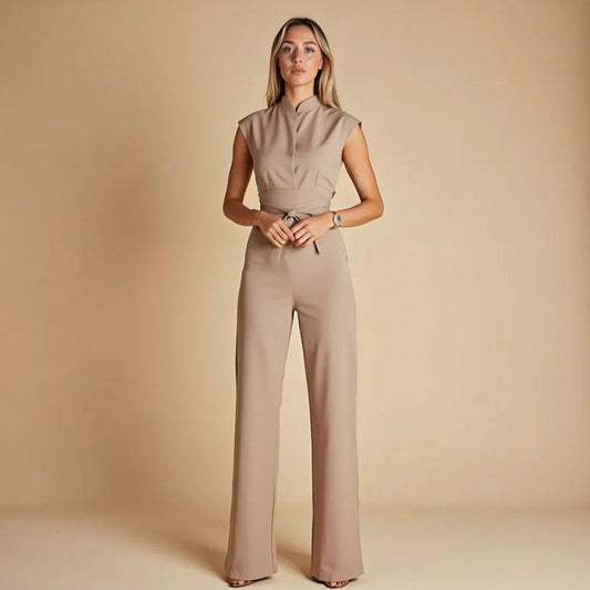 Thea | Tailored Wrinkle-Free Jumpsuit