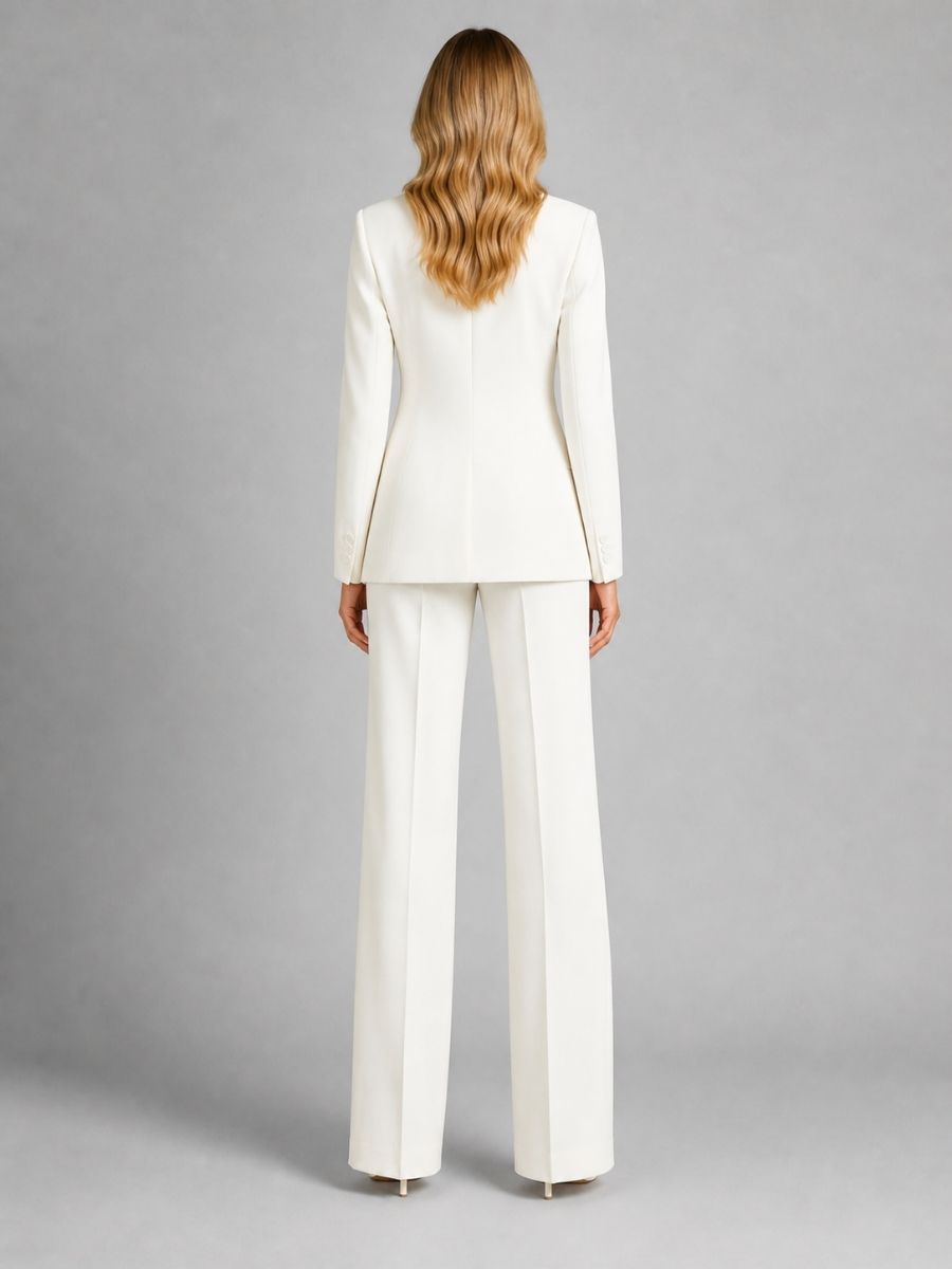 Severine | Blazer & Wide-Leg Trouser Set
