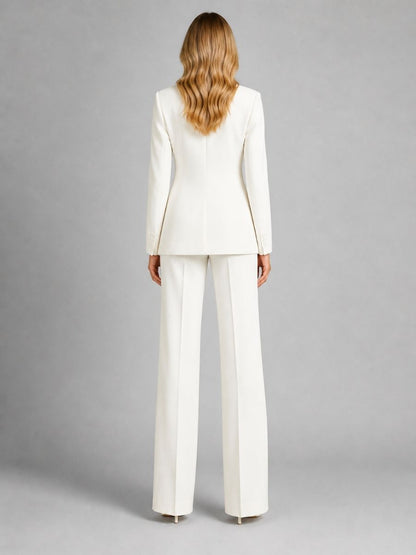 Severine | Blazer & Wide-Leg Trouser Set