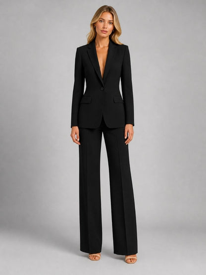 Severine | Blazer & Wide-Leg Trouser Set