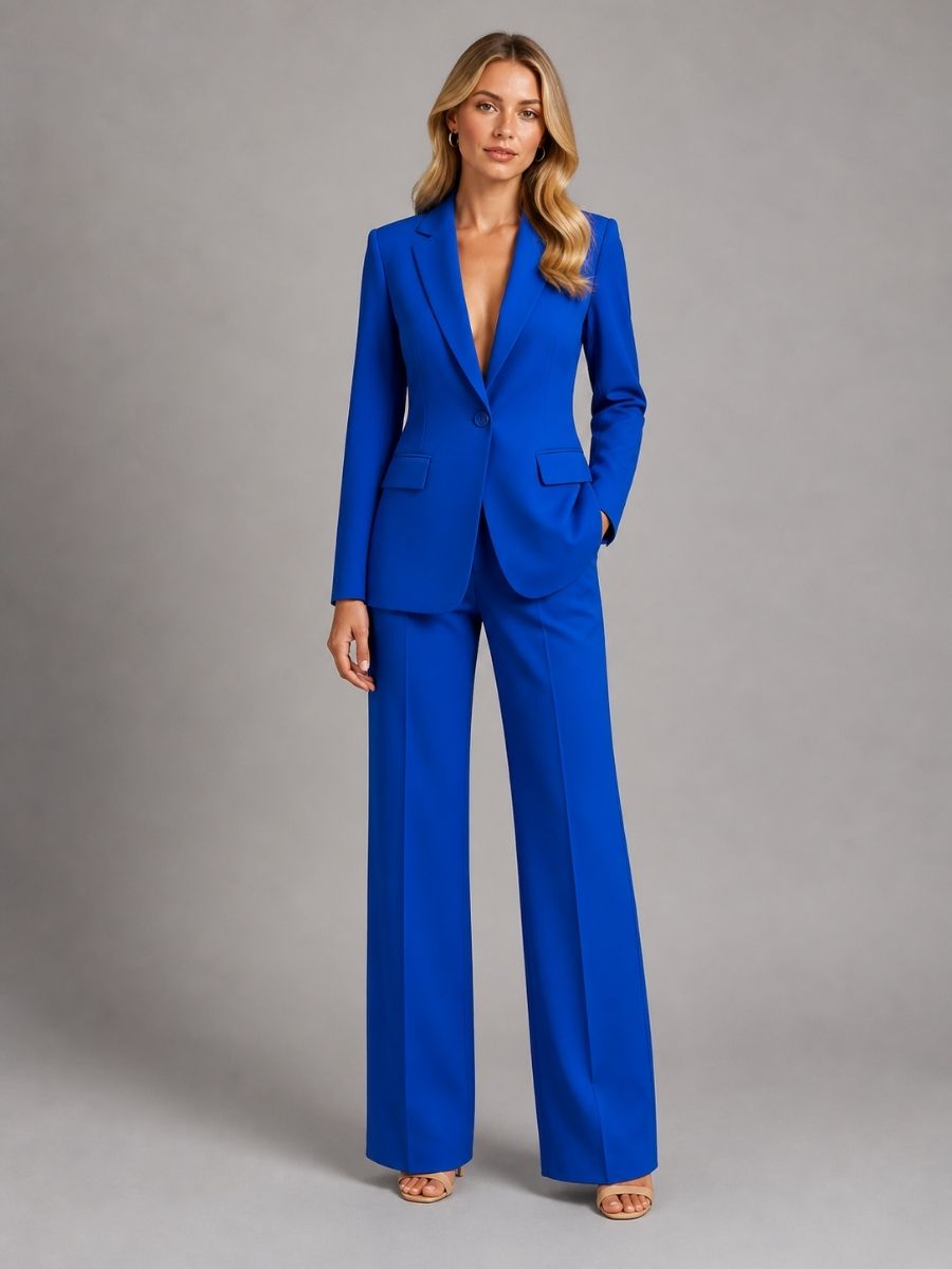 Severine | Blazer & Wide-Leg Trouser Set