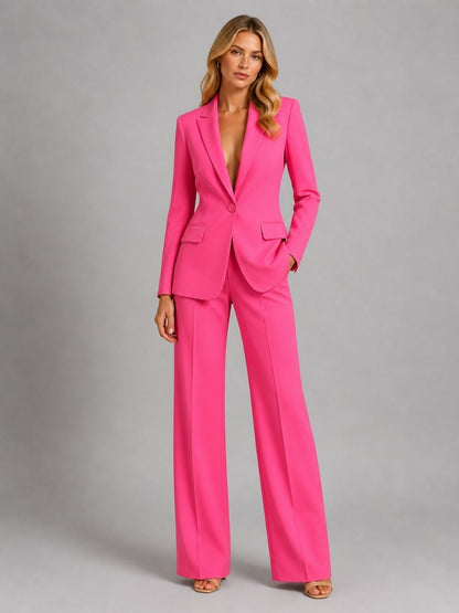 Severine | Blazer & Wide-Leg Trouser Set