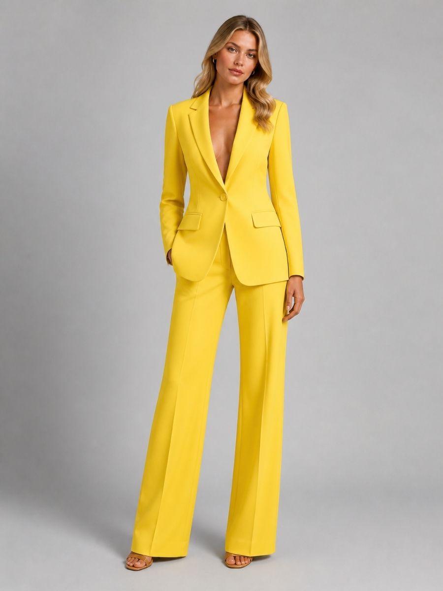 Severine | Blazer & Wide-Leg Trouser Set