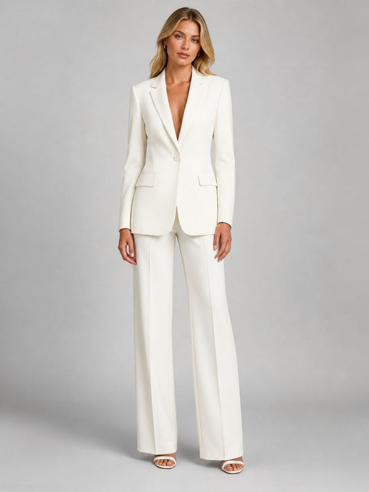 Severine | Blazer & Wide-Leg Trouser Set