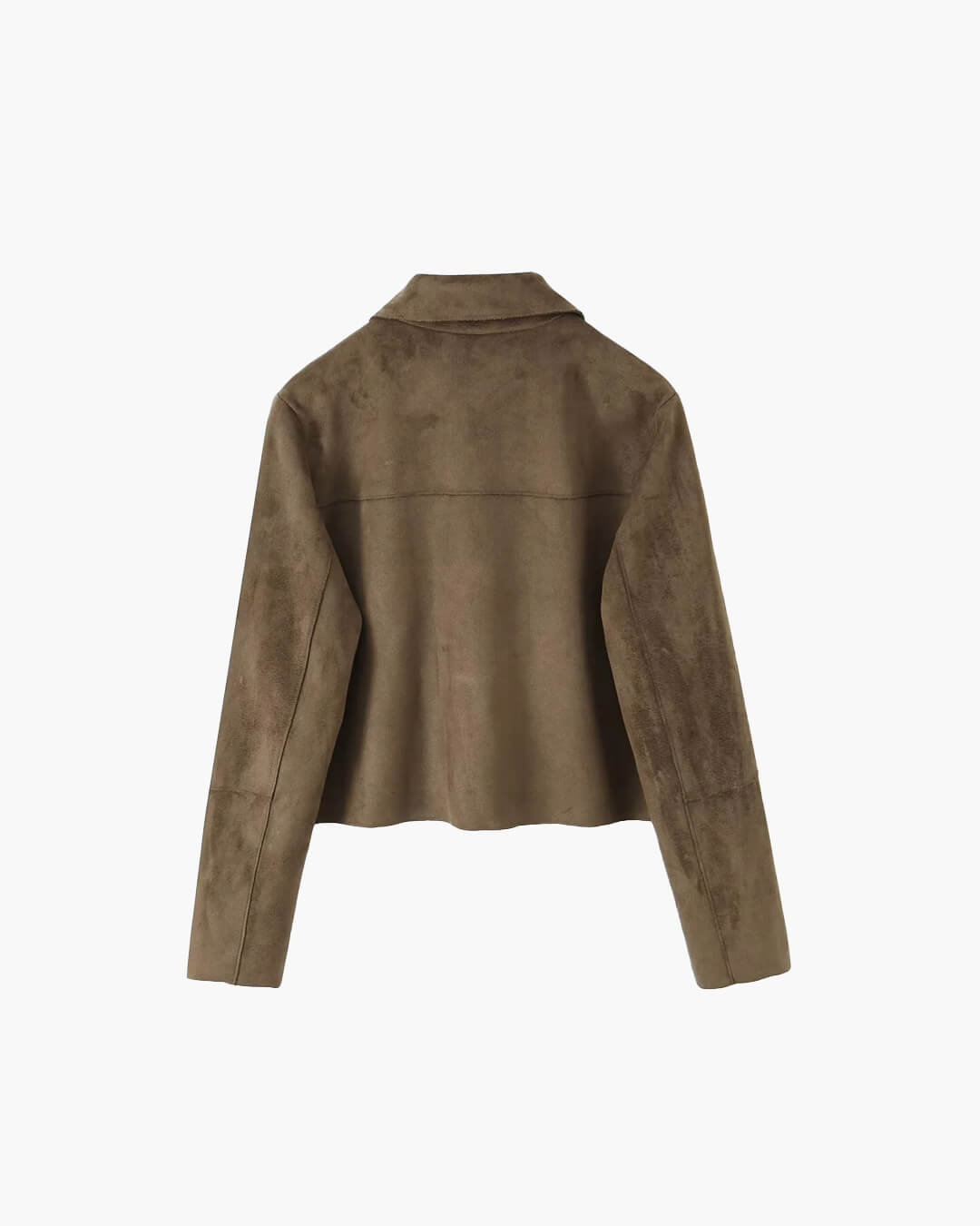 Rosine | Relaxed Suede-Effect Lapel Jacket