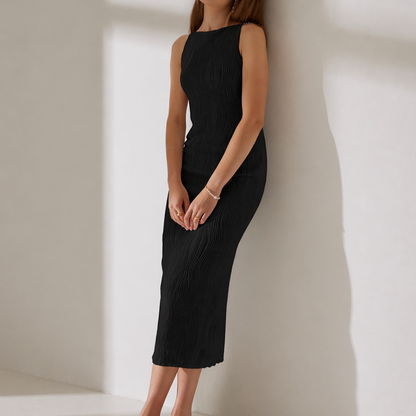 Amandine | Ripple Cami Midi Dress