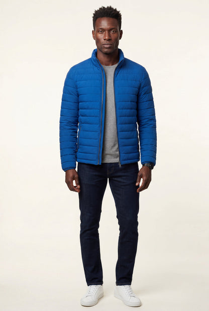 Olivier | Slim Fit Stand Collar Puffer Jacket