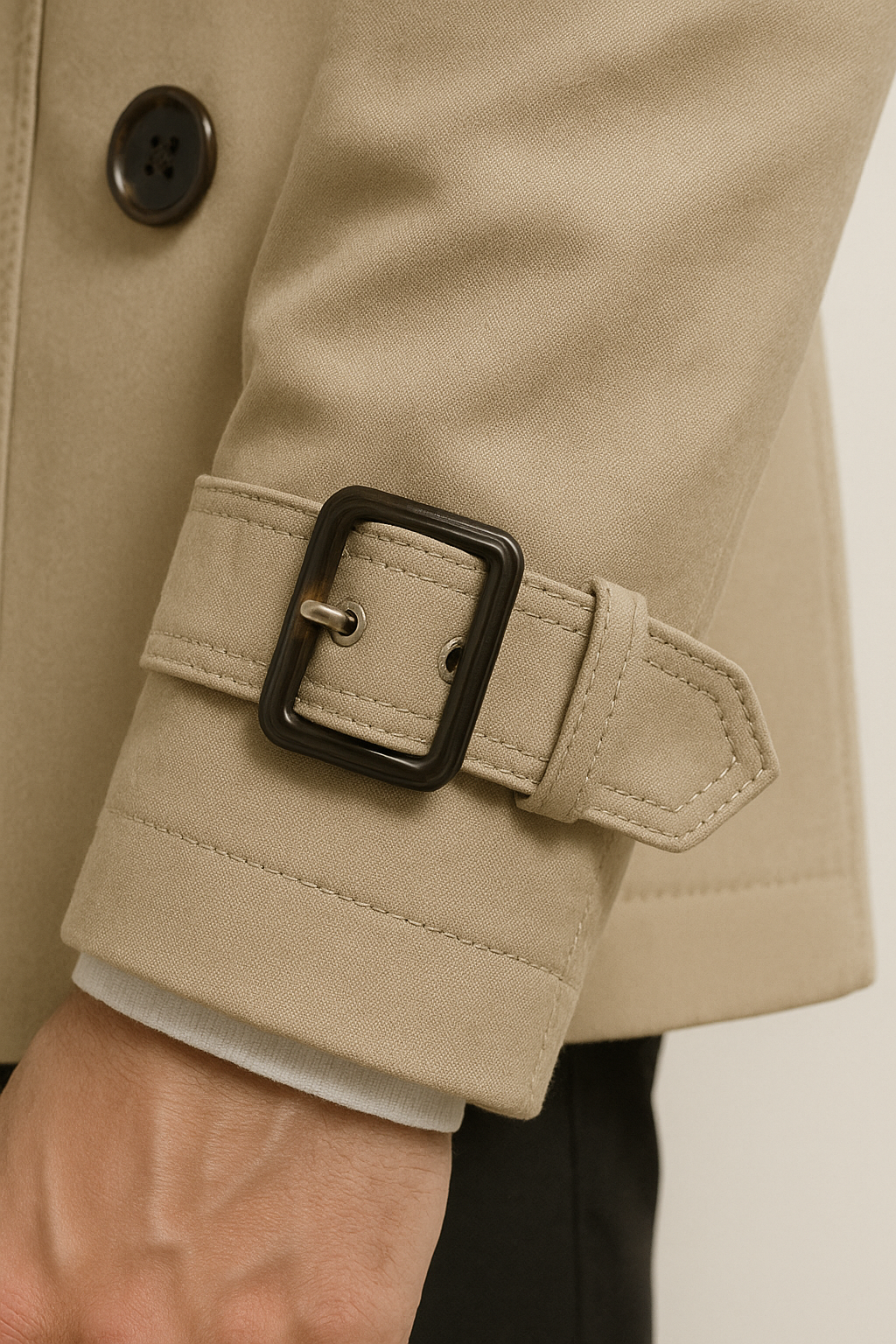 Dorian | Belted Tailored Trench Coat