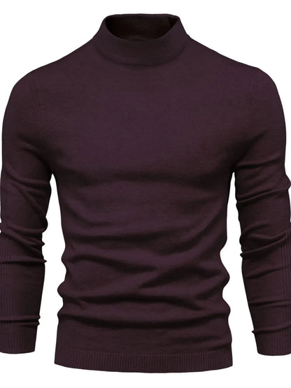 Rowan | Men's Mock Neck Knit Sweater