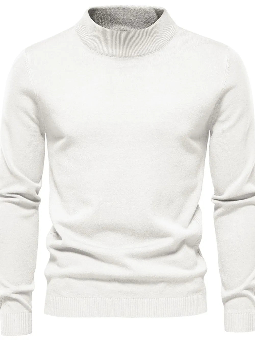Rowan | Men's Mock Neck Knit Sweater