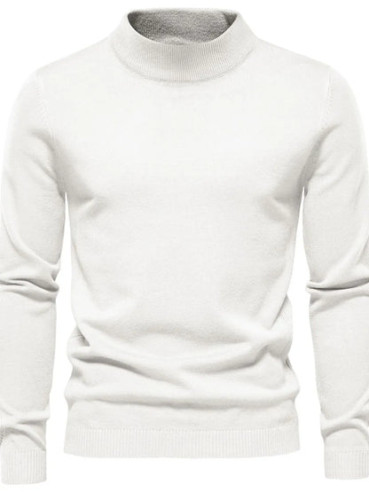 Rowan | Men's Mock Neck Knit Sweater