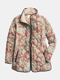 Perrine | Vintage Floral Quilted Jacket