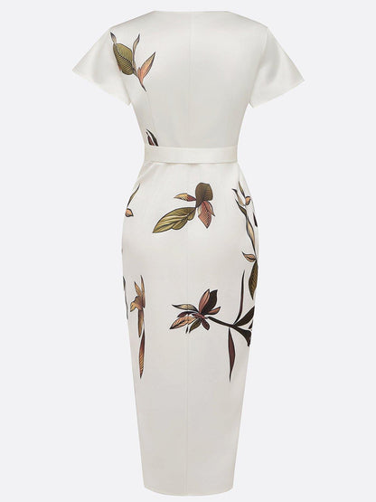 Rosalie | Women's Wrap Midi Dress