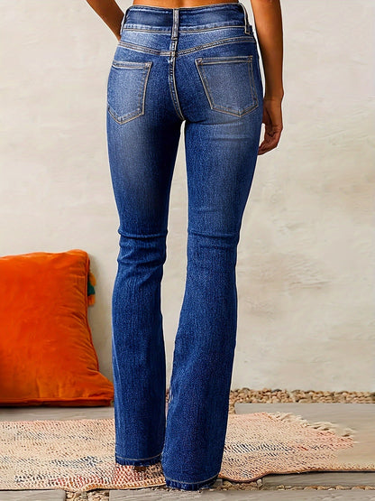 Bernadette | High-Waisted Flared Stretch Jeans