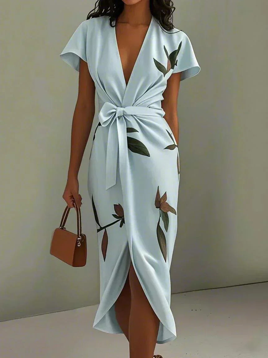 Rosalie | Women's Wrap Midi Dress