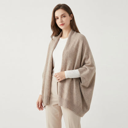 Luneva | Cashmere Shawl Knit Cardigan