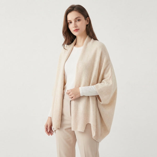 Luneva | Cashmere Shawl Knit Cardigan