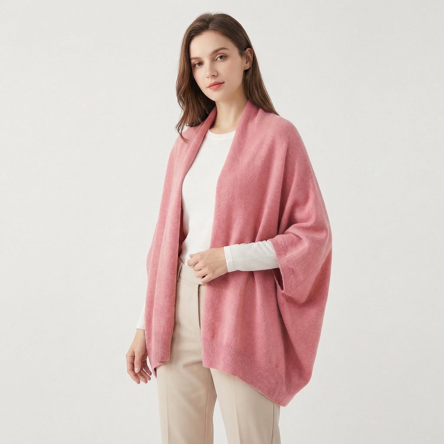 Luneva | Cashmere Shawl Knit Cardigan