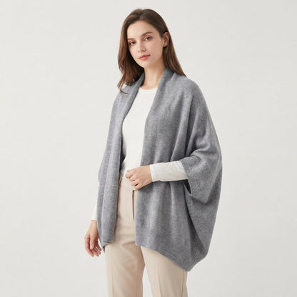 Luneva | Cashmere Shawl Knit Cardigan