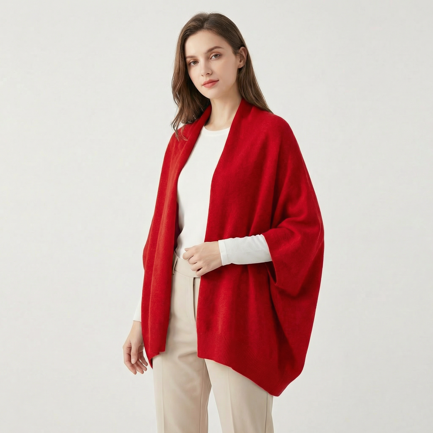 Luneva | Cashmere Shawl Knit Cardigan